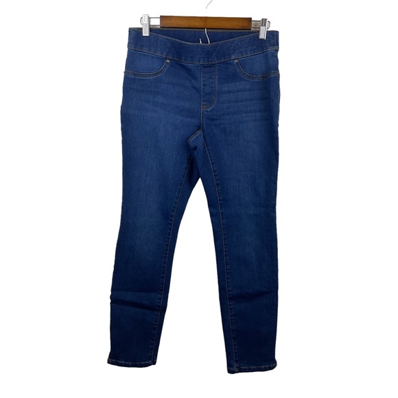 The Pioneer Woman Pull-On Dark Wash Blue Denim Jeggings Size S - Picture 11 of 16